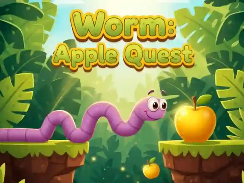 Leikur Worm:  Apple Quest á netinu