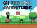 Leikur Cat Meow Ninja Aventure á netinu