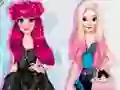 Leikur Princess Iceskates Winter Dress Up á netinu
