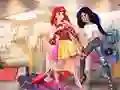 Leikur Princesses Shopping Rivals á netinu