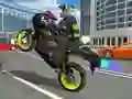 Leikur Motorbike Stunt Super Hero Simulator á netinu
