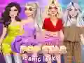 Leikur Celebrities Pop Star Iconic Outfits á netinu