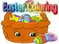 Leikur Easter Coloring á netinu