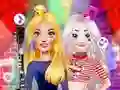 Leikur Princesses Karaoke Night á netinu