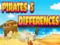 Leikur Pirates 5 differences á netinu