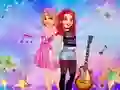 Leikur Princesses Music Stage á netinu