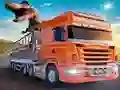 Leikur Animal Zoo Transporter Truck Driving á netinu