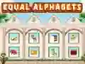 Leikur Equal Alphabets á netinu