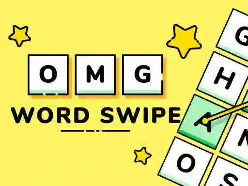 Leikur OMG Word Swipe á netinu
