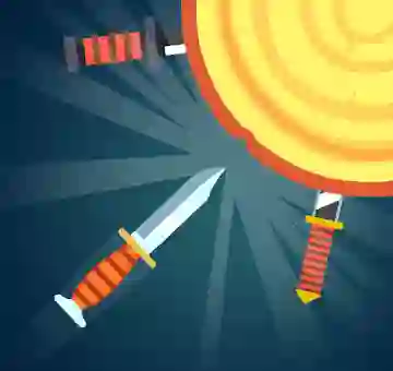 Leikur Knife Ninja á netinu