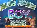 Leikur Blue Hairy Boy Escape á netinu