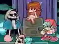 Leikur Friday Night Funkin DustTale Remastered v2.0 á netinu