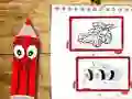 Leikur Back To School Cars Coloring Book á netinu