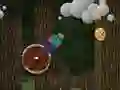 Leikur Minecraft Rotate And Fly Challenge á netinu