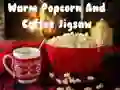 Leikur Warm Popcorn And Coffee Jigsaw á netinu
