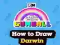 Leikur The Amazing World of Gumball How to Draw Darwin á netinu