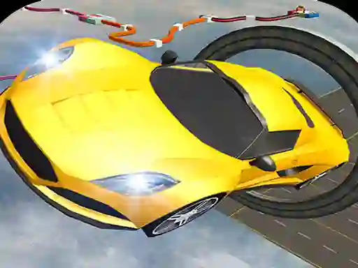 Leikur Ramp Car Stunts Racing Impossible Tracks 3d á netinu