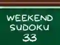 Leikur Weekend Sudoku 33 á netinu