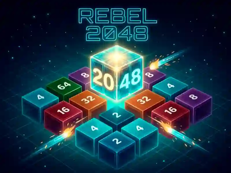 Leikur Rebel 2048 á netinu