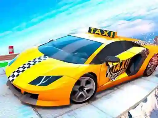 Leikur Real Taxi Car Stunts 3d á netinu