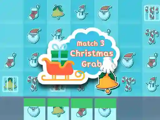 Leikur Christmas Grab Match 3 á netinu