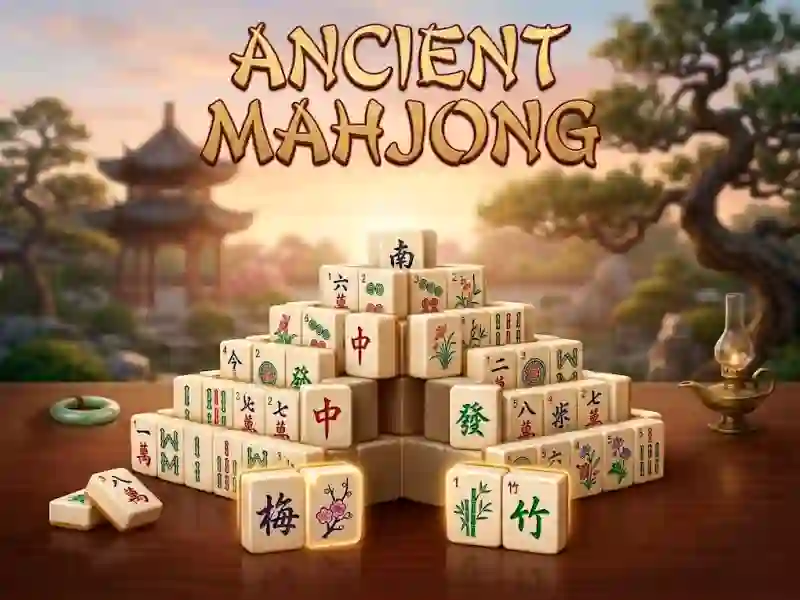 Leikur Ancient Mahjong á netinu