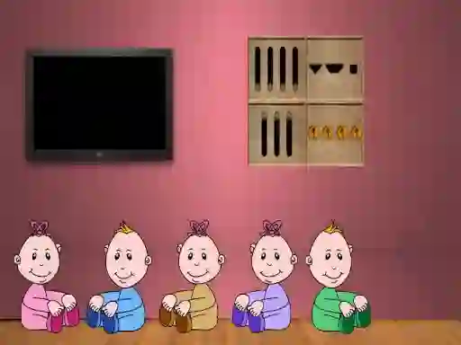 Leikur Naughty Baby Escape á netinu