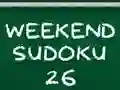 Leikur Weekend Sudoku 26 á netinu