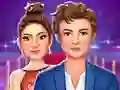 Leikur Celebrity Couple Red Carpet Fashion á netinu