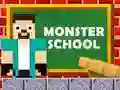 Leikur Herobrine vs Monster School á netinu