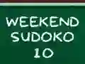 Leikur Weekend Sudoku 10 á netinu