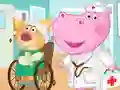Leikur Emergency Hospital Hippo Doctor á netinu