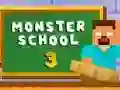 Leikur Monster School 3 á netinu
