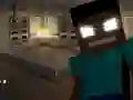 Leikur Noob: Five Nights with Herobrine á netinu