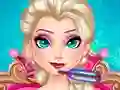 Leikur Elsa Frozen Brain Surgery á netinu