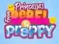 Leikur Princesses from Rebel to Preppy á netinu