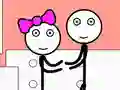 Leikur Stickman Jailbreak - Love Story á netinu