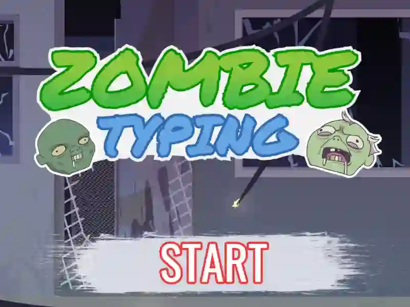 Leikur Zombie Typing á netinu