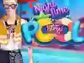Leikur Night Time Pool Party á netinu