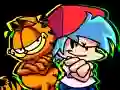 Leikur Funkin' On a Monday with Garfield the cat á netinu