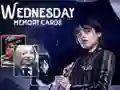 Leikur Wednesday Memory Cards á netinu