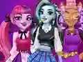 Leikur High School Princess Monster Mash á netinu