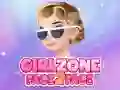 Leikur Girlzone Face 2 Face á netinu