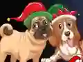 Leikur Dogs Escape For Christmas Party á netinu