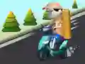 Leikur Pizza Delivery Run á netinu