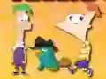 Leikur Phineas and Ferb Hidden Stars á netinu