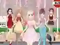 Leikur Anime Girls Dress Up Game á netinu