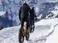 Leikur Mountain Bikes Jigsaw á netinu