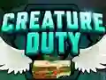 Leikur Creature Duty á netinu