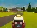 Leikur Kogama: Rally Driving in Milky Valley á netinu